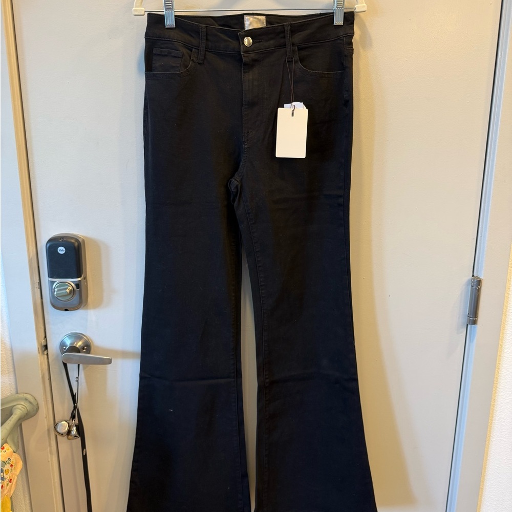 Black Flared Women's Jeans